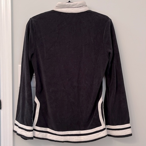 Boston Proper Terry cloth Tunic Top Size Small - Picture 2 of 2